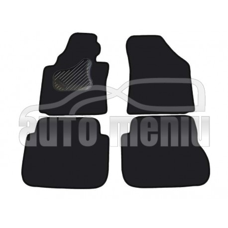 VOLKSWAGEN CADDY KOMBI 2004 → Medžiaginiai standartinės dangos kilimėliai 
