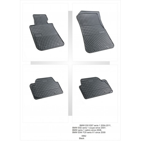 BMW X1 E84 2009 → Guminiai kilimėliai