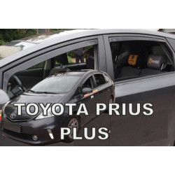 TOYOTA PRIUS PLUS 5 durų 2011 → (+OT) Langų vėjo deflektoriai keturioms durims