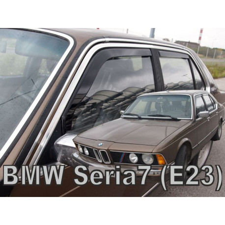BMW 7 E23 4D 1976 → 1986 (+OT) langų vėjo deflektoriai keturioms durims automeniu.lt