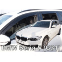 BMW 5 G31 4D 2017 → KARAVANAS (+OT) langų vėjo deflektoriai keturioms durims
