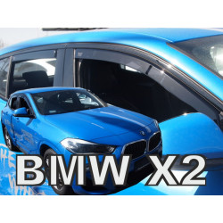 BMW X2 F39 5D 2018 → (+OT) langų vėjo deflektoriai keturioms durims