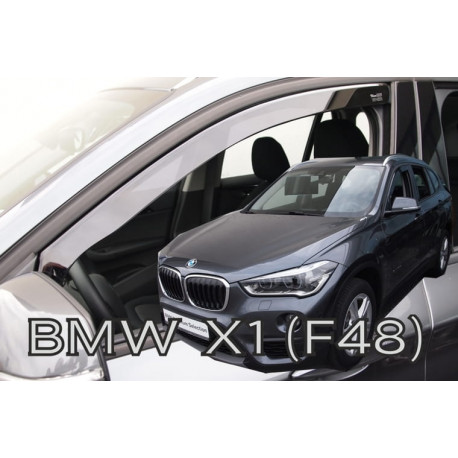BMW X1 F48 5D 2015 → Langų vėjo deflektoriai priekinėms durims 