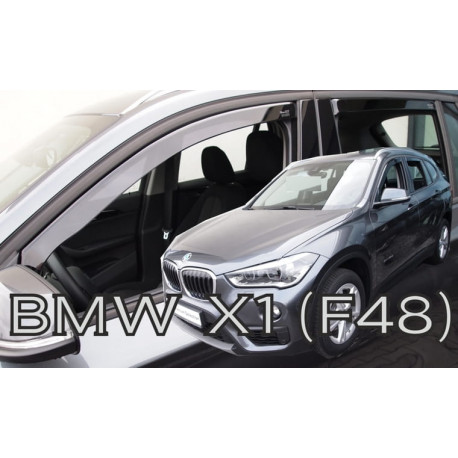 BMW X1 F48 5D 2015 → (+OT) langų vėjo deflektoriai keturioms durims automeniu.lt