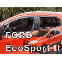 FORD ECOSPORT II 5D 2013 → (+OT) langų vėjo deflektoriai keturioms durims