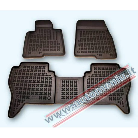 Mitsubishi Pajero 2002 → 2006 Guminiai kilimėliai su borteliais