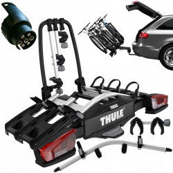 THULE VeloCompact 926 dviračių laikiklis ant kablio 4 dviračiams