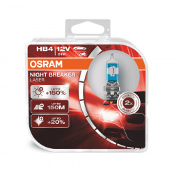 OSRAM automobilių lemputės HB4 9006 51W 12V NIGHT BREAKER LASER +150%