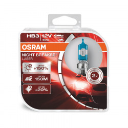 OSRAM automobilių lemputės HB3 9005 60W 12V NIGHT BREAKER LASER +150%