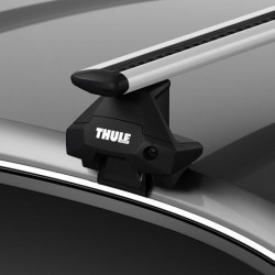 Volvo S60 4 durų sedanas 2019 → Thule Evo WingBar stogo skersiniai