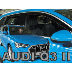 AUDI Q3 5 durų 2018 → (+OT) Langų vėjo deflektoriai durimsketurioms