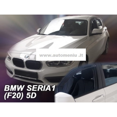 BMW 1 F20 5 durų 2011 → 2019 (+OT) Langų vėjo deflektoriai keturioms durims