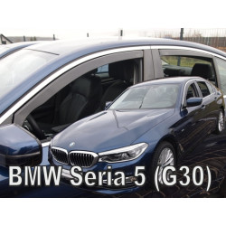 BMW 5 G30 4D 2017 → SEDANAS (+OT) langų vėjo deflektoriai keturioms durims
