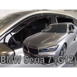 BMW 7 G12 4D 2015 → Langų vėjo deflektoriai keturioms durims