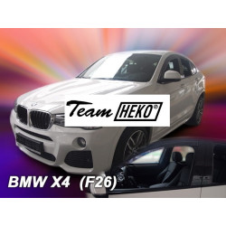 BMW X4 F26 5 durų 2013 → 2018 Langų vėjo deflektoriai priekinėms durims