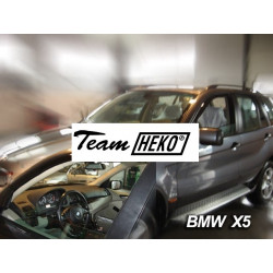 BMW X5 5 durų 2000 → 2006 Langų vėjo deflektoriai priekinėms durims