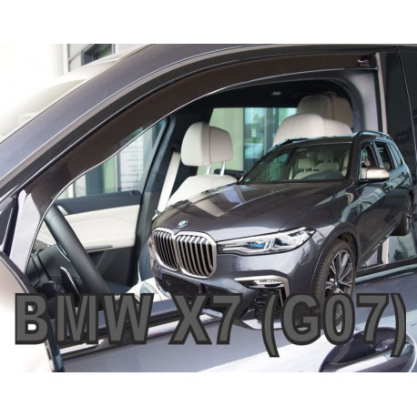 BMW X7 2019 → Langų vėjo deflektoriai priekinėms durims