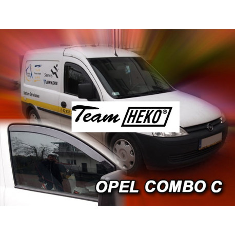 OPEL COMBO C 2002 → 2011 Langų vėjo deflektoriai priekinėms durims