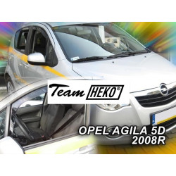 OPEL AGILA 5 durų 2008 → Langų vėjo deflektoriai priekinėms durims