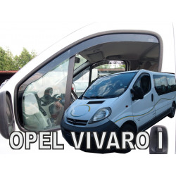 OPEL VIVARO 2001 → 2014 Langų vėjo deflektoriai priekinėms durims