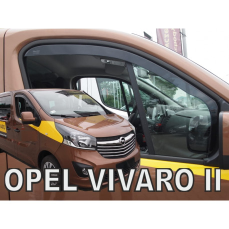 OPEL VIVARO II 2014 → Langų vėjo deflektoriai priekinėms durims