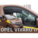 OPEL VIVARO II 2014 → 2019 Langų vėjo deflektoriai priekinėms durims
