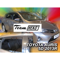 TOYOTA AURIS 5 durų 2013 → (+OT) Hetčbekas Langų vėjo deflektoriai keturioms durims