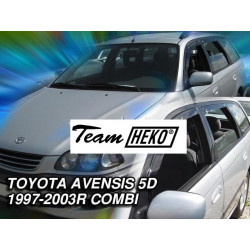 TOYOTA AVENSIS 5 durų 1997 → 2003 Karavanas (+OT) Langų vėjo deflektoriai keturioms durims