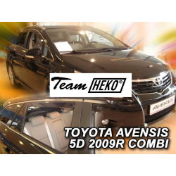 TOYOTA AVENSIS 5 durų 2009 → (+OT) Karavanas Langų vėjo deflektoriai keturioms durims