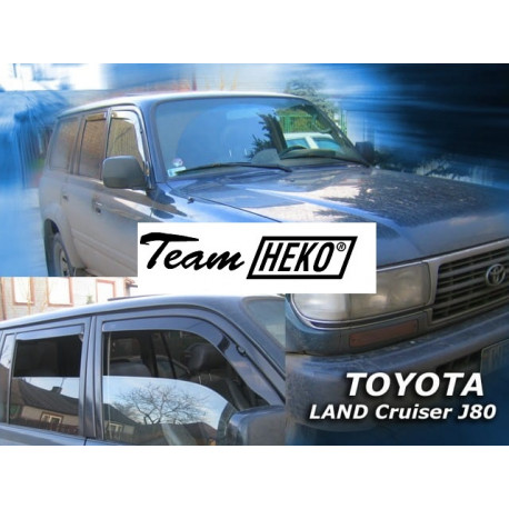 TOYOTA LAND CRUISER J80 5 durų 1990 → 1998 (+OT) Langų vėjo deflektoriai keturioms durims