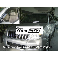 TOYOTA LAND CRUISER J 120 5 durų 2003 → (+OT) Langų vėjo deflektoriai keturioms durims