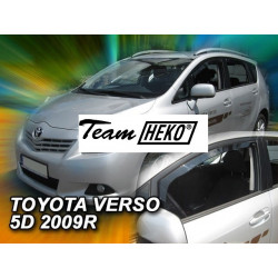 TOYOTA VERSO 5 durų 2009 → Langų vėjo deflektoriai priekinėms durims