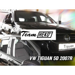 VOLKSWAGEN TIGUAN  5 durų 2007 → 2015 Langų vėjo deflektoriai priekinėms durims