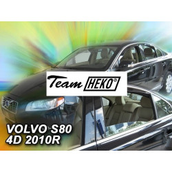 VOLVO S80  4 durų 2006 → (+OT) Langų vėjo deflektoriai keturioms durims