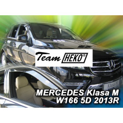 MERCEDES M W166 5 durų 2011 → 2015 Langų vėjo deflektoriai priekinėms durims