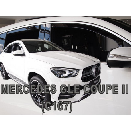 MERCEDES GLE Coupe C167 2019 → Langų vėjo deflektoriai keturioms durims