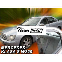 MERCEDES S W220 4 durų 1999 → 2005 (+OT) Sedanas Langų vėjo deflektoriai keturioms durims