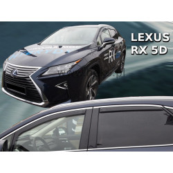 LEXUS RX 5 durų IV 2016 → (+OT) Langų vėjo deflektoriai keturioms durims