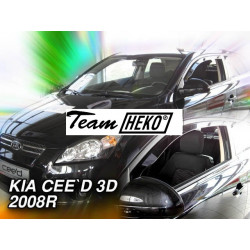 KIA CEED 3 durų 2008 → Langų vėjo deflektoriai priekinėms durims