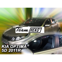 KIA OPTIMA (TF) 5 durų 2010 → 2015 Langų vėjo deflektoriai priekinėms durims