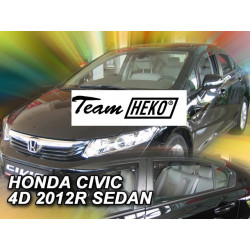 HONDA CIVIC 4 durų 2012 → 2015 +OT sedanas langų vėjo deflektoriai keturioms durims