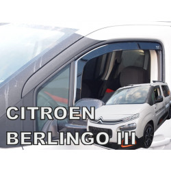 CITROEN BERLINGO III 4/5D 2018 → Langų vėjo deflektoriai priekinėms durims