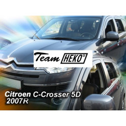 CITROEN C-CROSSER 5 durų 2007 → langų vėjo deflektoriai priekinėms durims