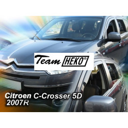 CITROEN C-CROSSER 5 durų 2007 → (+OT) langų vėjo deflektoriai keturioms durims