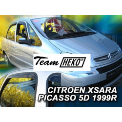 CITROEN XSARA PICASSO 5 durų 1999 → (+OT) langų vėjo deflektoriai keturioms durims