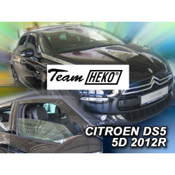 CITROEN DS5 5 durų 2012 → langų vėjo deflektoriai priekinėms durims