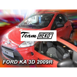 FORD KA 3 durų 2009 → Langų vėjo deflektoriai priekinėms durims