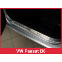 Volkswagen Passat B6 2005 → 2010 slenksčių chromuotos apsaugos