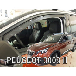 PEUGEOT 3008 2016 → Langų vėjo deflektoriai priekinėms durims