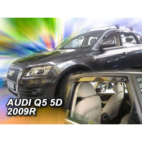 AUDI Q5 5 durų 2009 → (+OT) Langų vėjo deflektoriai keturioms durims